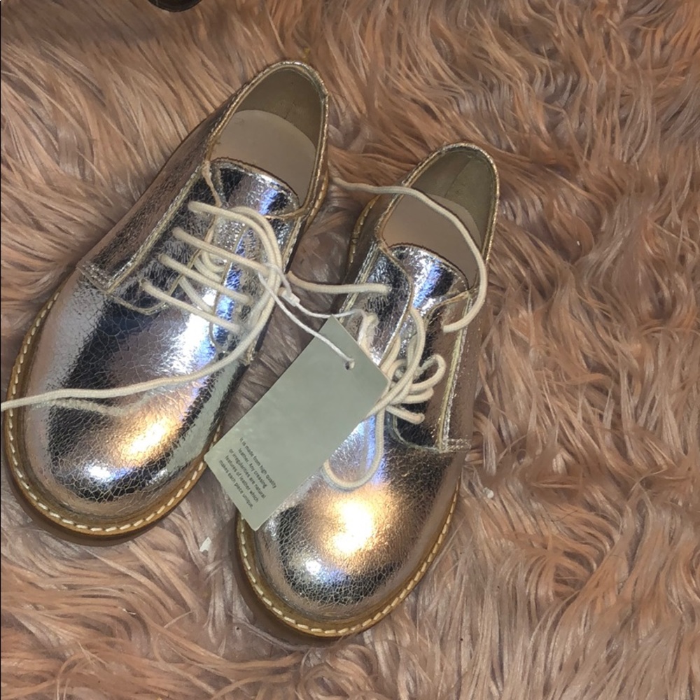 Little Girl Oxford Style Shoes.